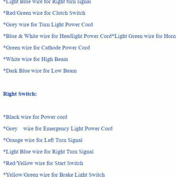 7/8" 22mm Universal Motorcycle Right~Left Aluminum Alloy Control Switch - Picture 5 of 5